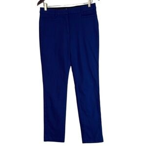 Ricki's Stretch Slim Fit Pants Navy Blue Hidden Elastic Waistband Size 8